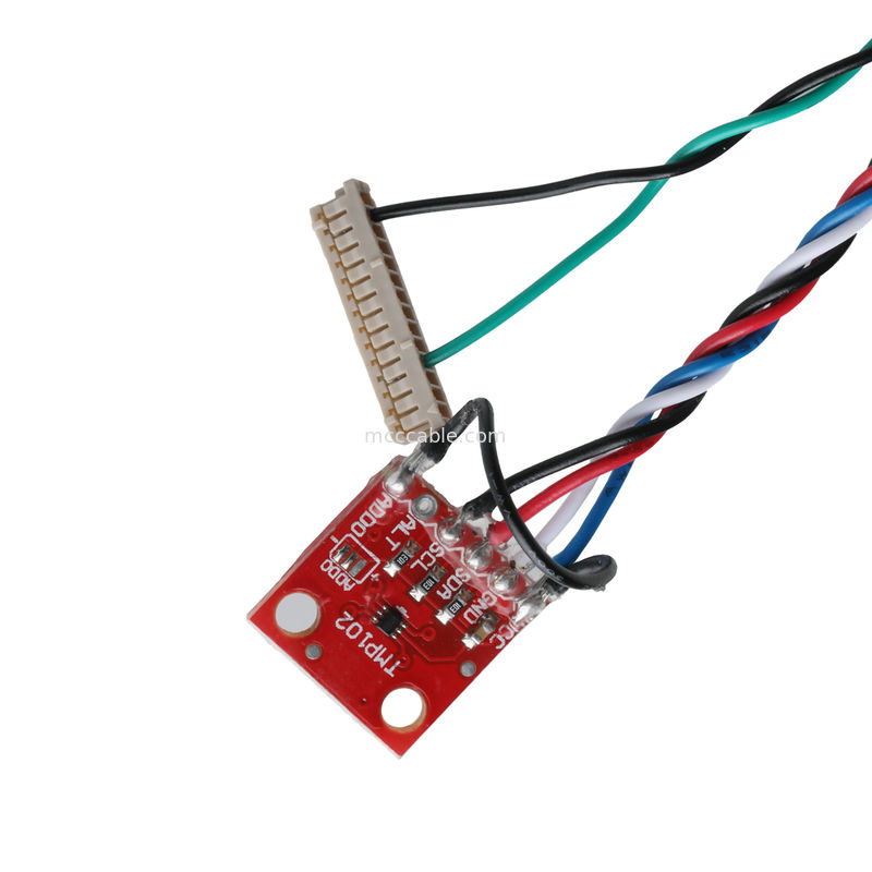 組み合わせたカスタマイズされたケーブル JST RF-10 から DF13-14S-1.25C DF13-5S-1.25C と SEN-13314 ケーブルコネクタ組