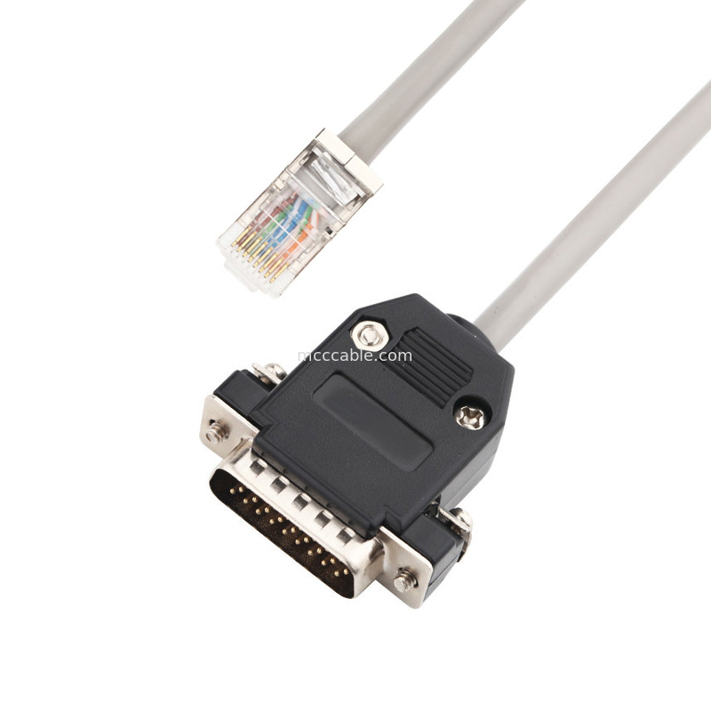 パネルの台紙ケーブルH-DB 26P RJ45 8pinネットワークのケーブル会議のsamtecの高速ケーブル