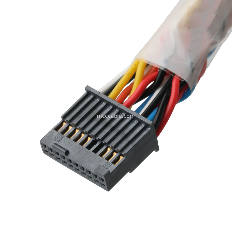 SAMTEC CONNECTOR 1.27MMピッチ デュアルロー 20P回路 28-30 AWG サーバーボードケーブルワイヤ接続器