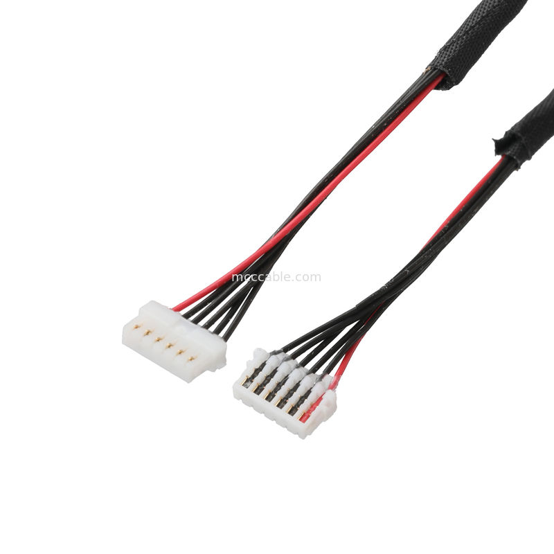 LEDディスプレイケーブル JST B6B-PH-K-S-6P から JST 0.8-6P LVDS ディスプレイコネクタ カスタマイズされた組み合わせケーブル