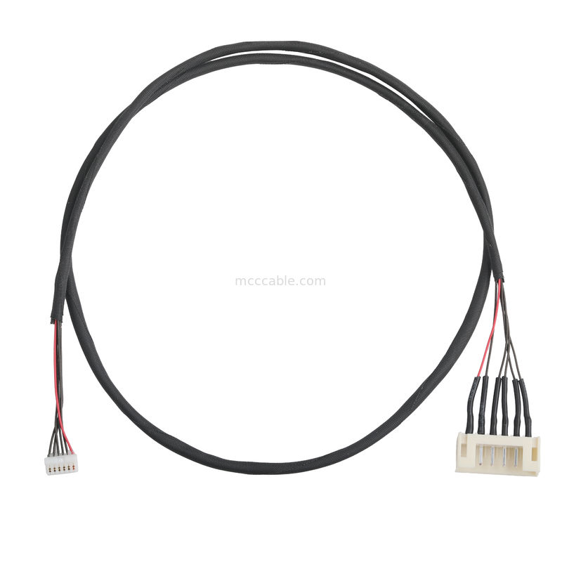 LEDディスプレイケーブル JST B6B-PH-K-S-6P から JST 0.8-6P LVDS ディスプレイコネクタ カスタマイズされた組み合わせケーブル