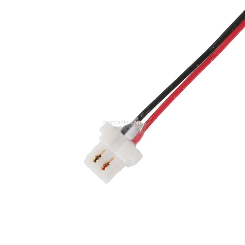 JSTワイヤーハーネス 0.8mmピッチ 2P 接触面 NSHR-6P 1.0mmブックル 受容器 切断可能なクリップ