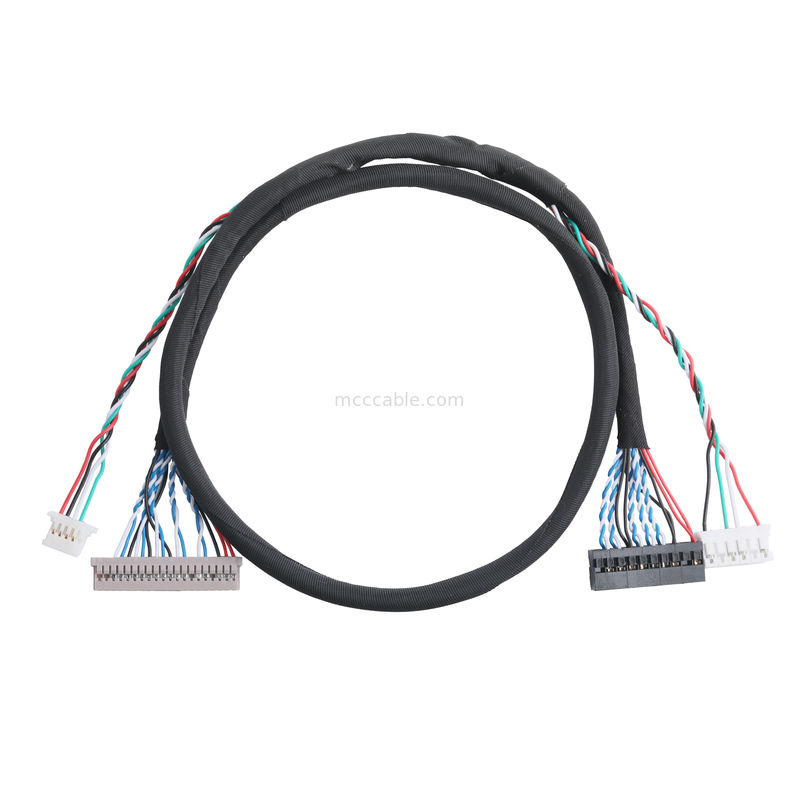 DF14-20P-1.25HからDH2.0-T端末とPH2.0-6P接続器信号データ転送LVDSケーブル接続器