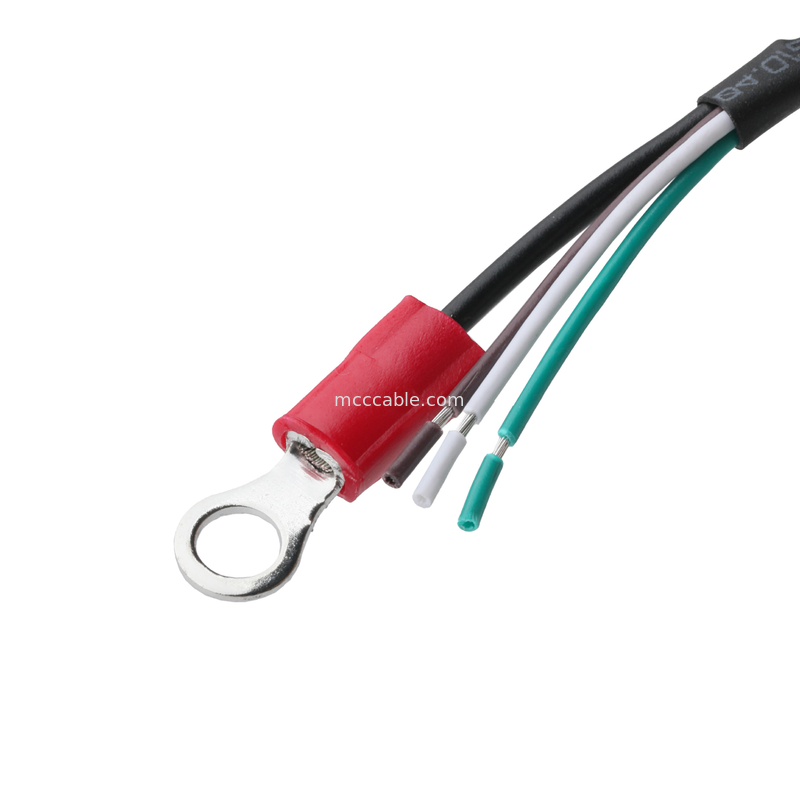 HSG 43645-0400 MX3.0-4P 半断線とリング接地カラーLVDSケーブル組成OEM/ODM