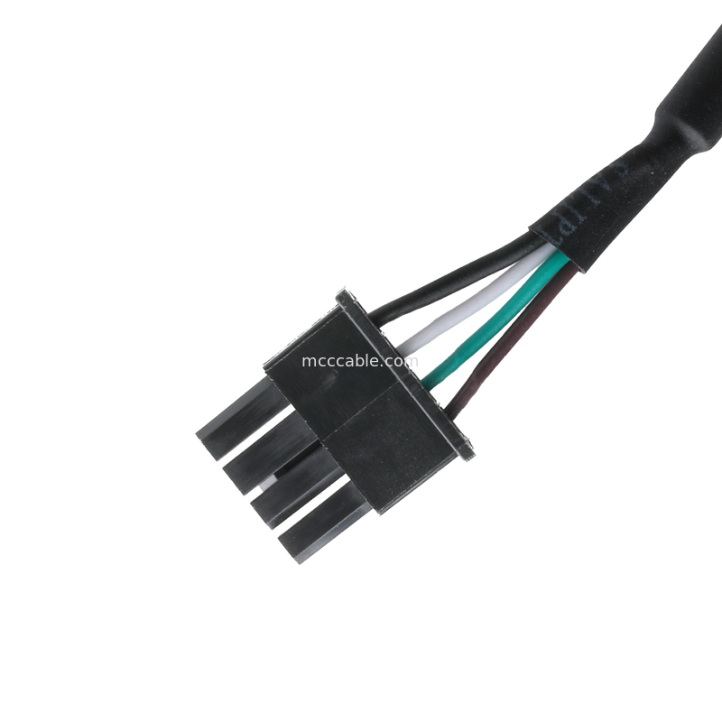 HSG 43645-0400 MX3.0-4P 半断線とリング接地カラーLVDSケーブル組成OEM/ODM