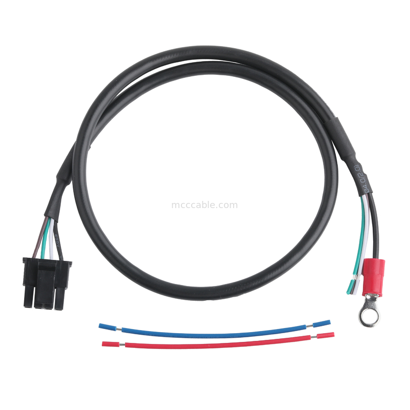 HSG 43645-0400 MX3.0-4P 半断線とリング接地カラーLVDSケーブル組成OEM/ODM