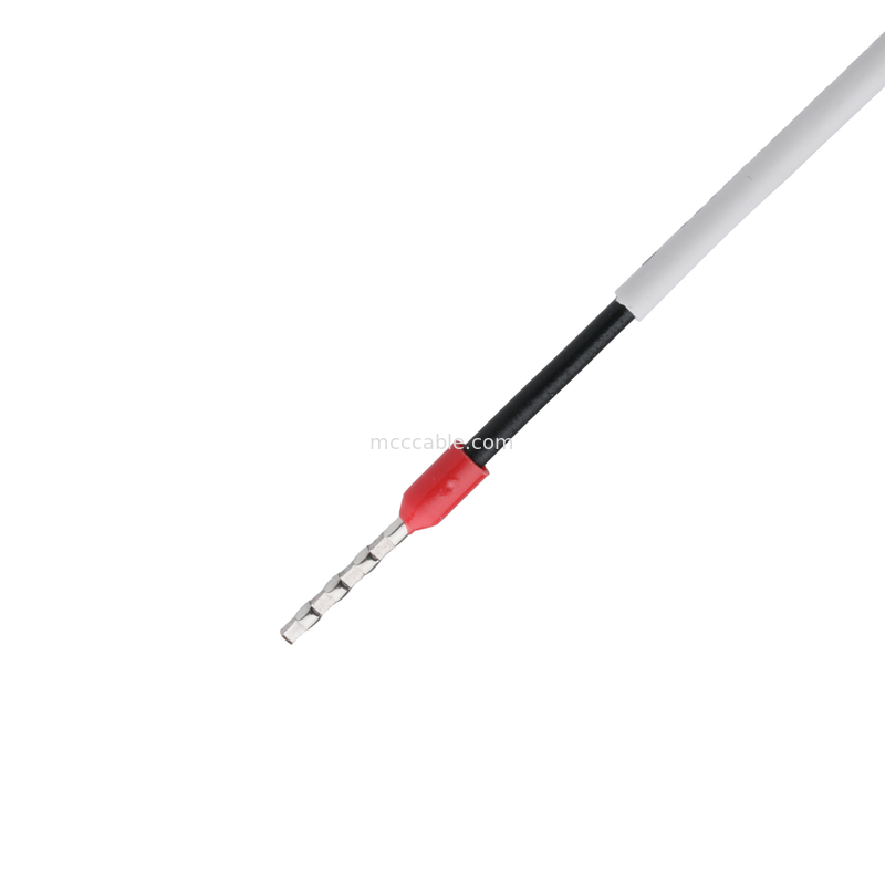 カスタマイズされたケーブル拡張 ID2.5~3.5*30m収縮比0>50% ホワイト 300~600V 125Cマーク:BACK TAMPER-OPEN