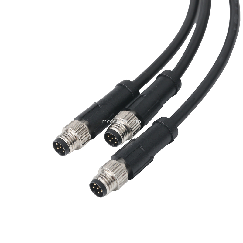 XHB-12PからM8 CONNケーブルアセンブリとDC CONNまたは43025-0400 CONNピッチ3.0mmOEM/ODM