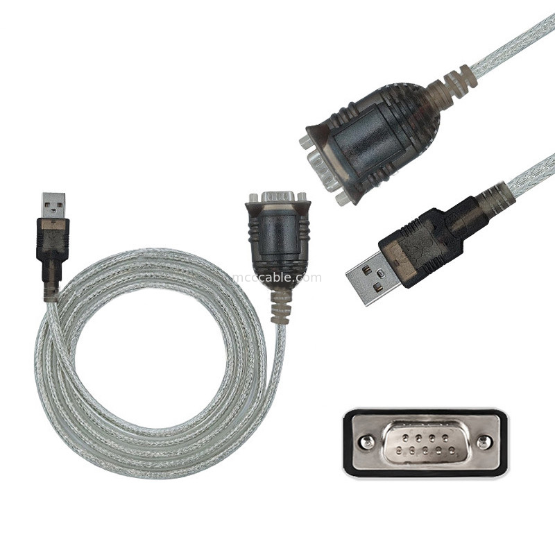PL2303GT RS232 シリアルケーブル usb to DB9 pin 男性 COM USB シリアルケーブル OEM/ODMをサポート