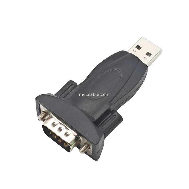 産業用コネクタ USB RS232 シリアルケーブル DB-9Pin 男性 Usb シリアルケーブル サポート PL2303\CH340 プロトコル アダプター