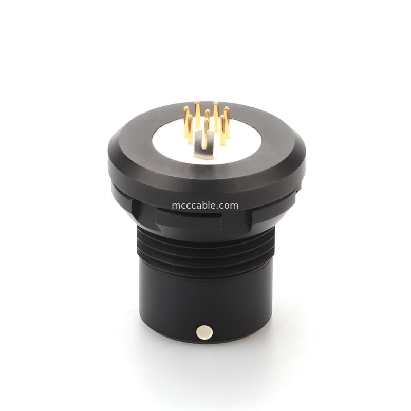 産業用防水回形接続器 Xシリーズ8P 女性用軍事接続器 - 高速データ転送