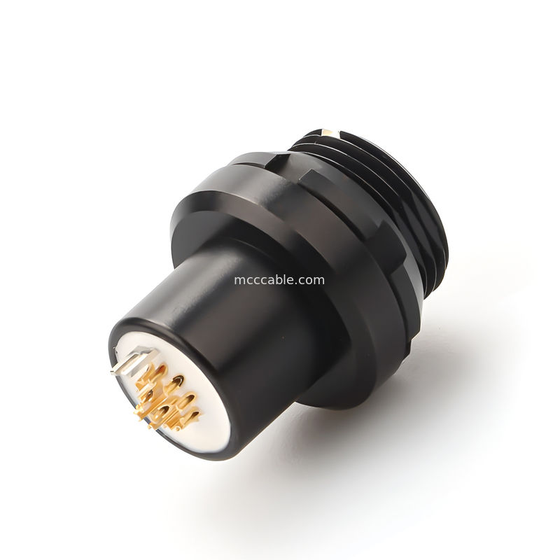 産業用防水回形接続器 Xシリーズ8P 女性用軍事接続器 - 高速データ転送