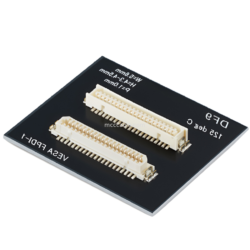 DF9 41P 工業用医療用ワイヤハース  DF9 41 ピン 画面表示ケーブル 女性 ホットプレス フラット接続