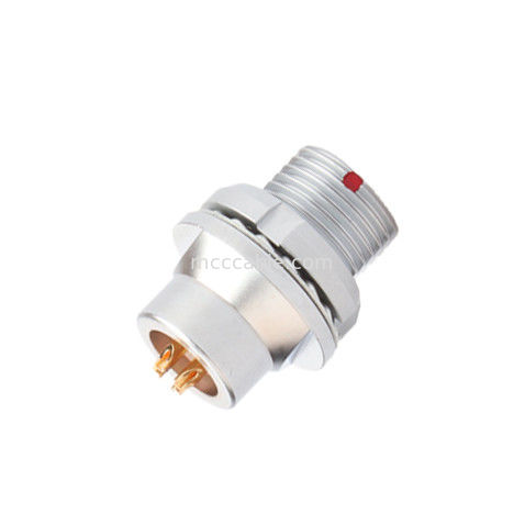 産業用回形コネクタBシリーズZ13 4Pin 女性コネクタ 外部固定真空密閉ソケット