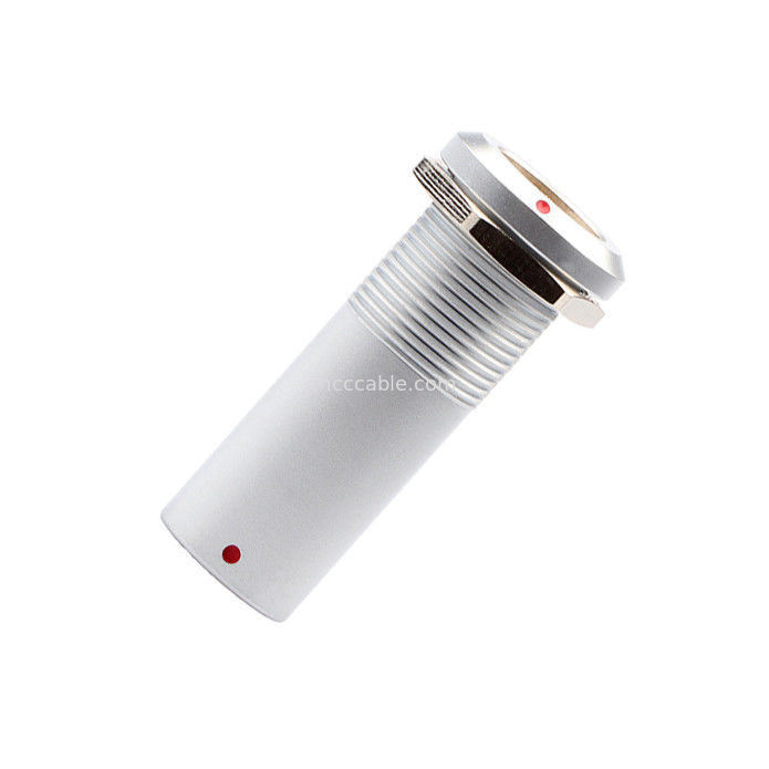 軍用産業医療用回形接続器BシリーズZ19 16P 固定ダブルパス,ナッツ固定,両端固定ピン