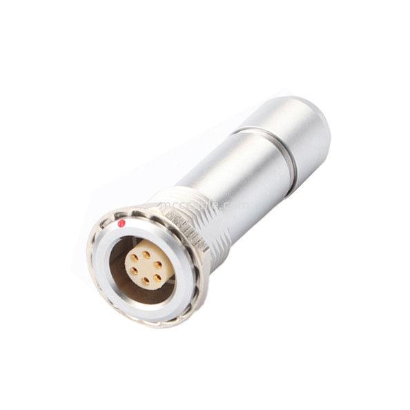 産業用防水円形接続器 Bシリーズ Z10 6P 女性室内ユニバーサルダブルナッツケーブルクランプ