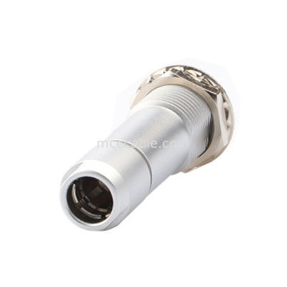 産業用防水円形接続器 Bシリーズ Z10 6P 女性室内ユニバーサルダブルナッツケーブルクランプ