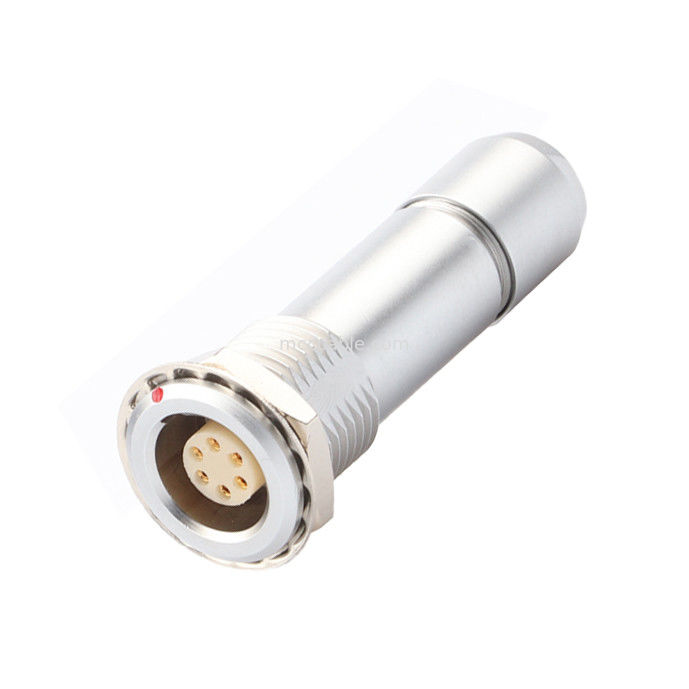 産業用防水円形接続器 Bシリーズ Z10 6P 女性室内ユニバーサルダブルナッツケーブルクランプ