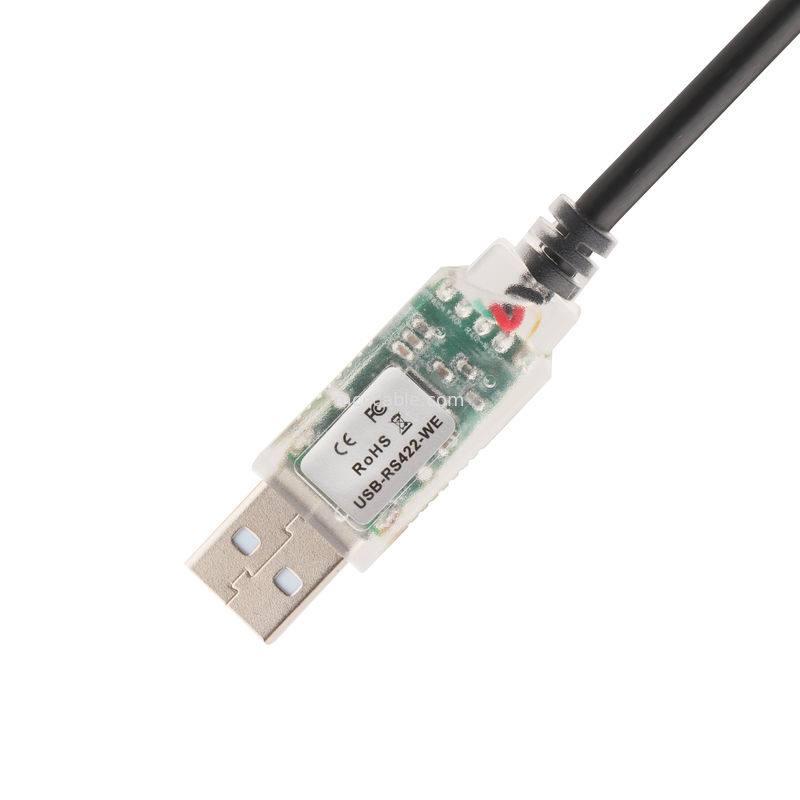 産業用カスタムケーブルアダプター USB-A RJ422 から RS232 ネットワークポート ネットワークエンジニアリング デバッグケーブル