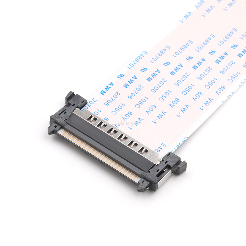 RE51 CONNGolden Pins UP FPC FFCケーブル 51Pin 0.5mmピッチ 300mmの長さの柔軟な平面ケーブル