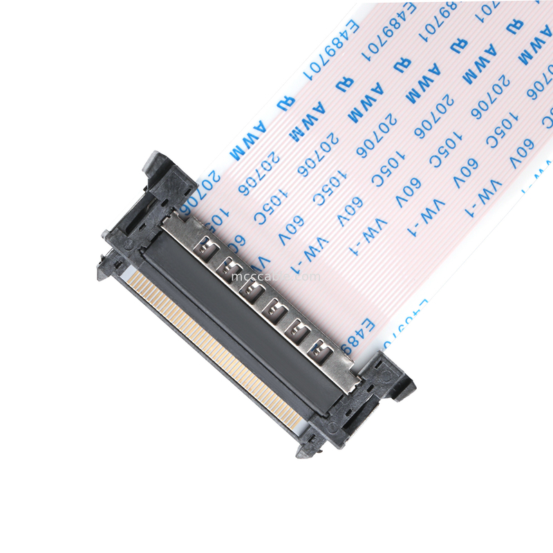 RE51 CONNGolden Pins UP FPC FFCケーブル 51Pin 0.5mmピッチ 300mmの長さの柔軟な平面ケーブル