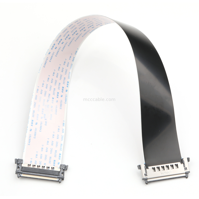 RE51 CONNGolden Pins UP FPC FFCケーブル 51Pin 0.5mmピッチ 300mmの長さの柔軟な平面ケーブル