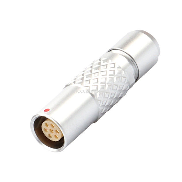 7Pin Z4 Bシリーズ 円形防水コネクタ フローティングソケット 安全 プッシュ・プル 自動ロックシステム