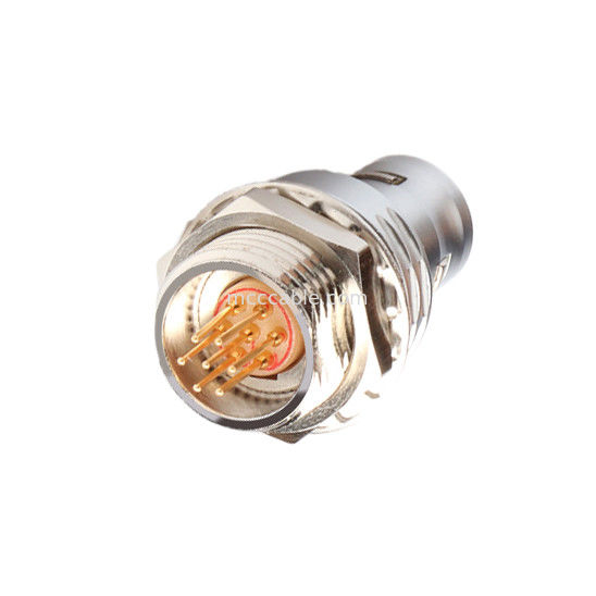 円形コネクタT9 7Pin固定プラグナッツ固定軍事医療航空宇宙機器コネクタ