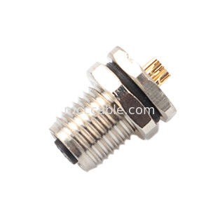 産業用円形防水コネクタ M5 コード-A 4Pin パネル フレンズ PCB 女性ソケット IP67