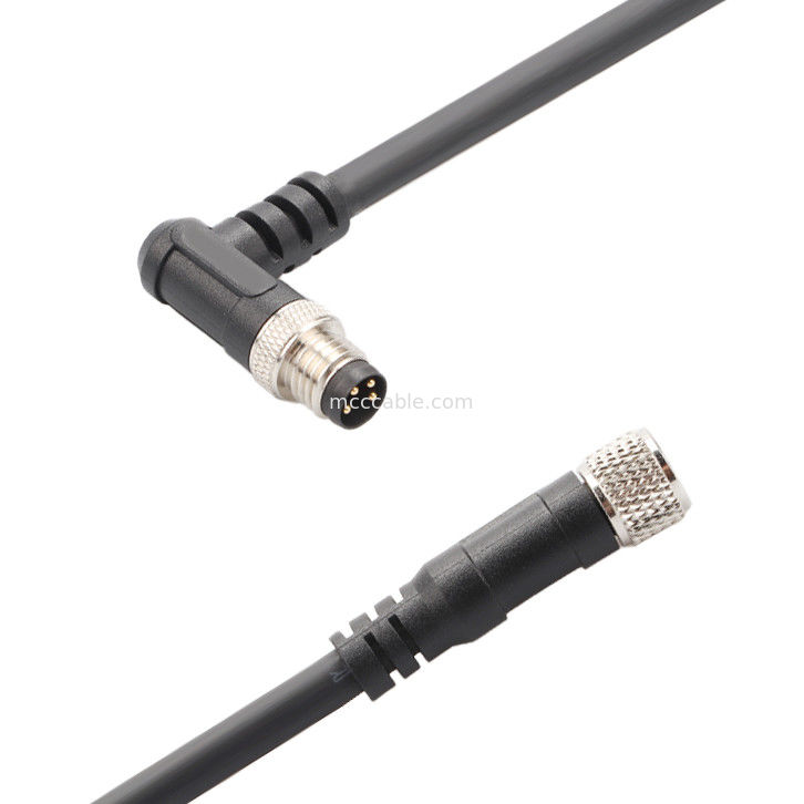 産業用コネクタ M8 注射型円形防水コネクタ 男性 女性 6ピン