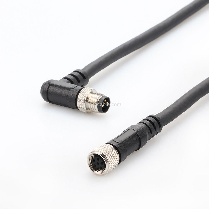 産業用コネクタ M8 注射型円形防水コネクタ 男性 女性 6ピン