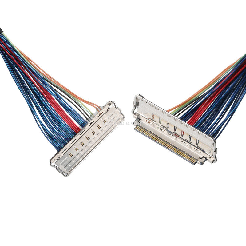 JAE FI-RE51-HL と JST EHR-7 から 20679-040T-01 LVDS EDPケーブル マイクロコアシアルケーブル