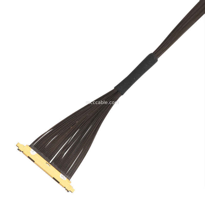 40P UL11130 46AWG マイクロコアシアルケーブル組成 20531-040t-02 IDC 製造 OEM/ODM