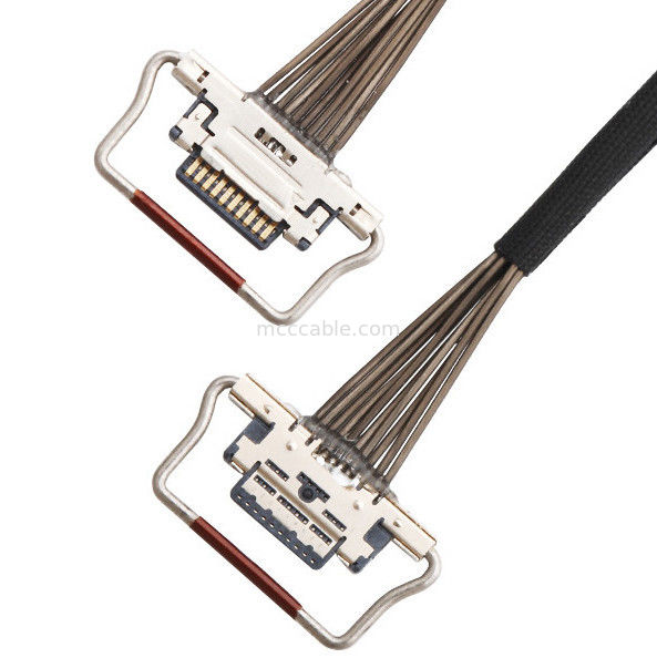 10 Pinの熱カメラのためのマイクロ同軸ケーブル0.4mmピッチ20633-310T-01S Lvds