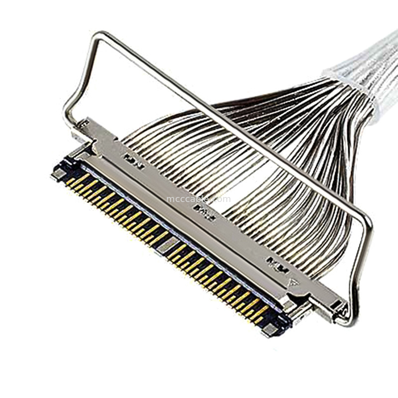 40Pケーブル 蓋なし 20978-040T-01 40ピンのLVDSコネクタ 0.25mmピッチ,水平交配タイプ