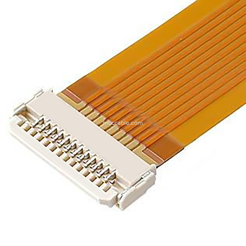 LcdのモニターDW-5 20598-006T-02 0.5mmピッチ6 Pin FpcのためのLvdsの同軸ケーブルのコネクター