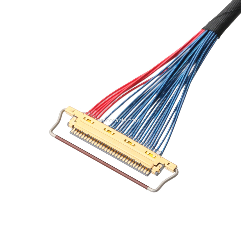 LVDS CABLE マイクロコアキシアルコネクタ 20453-230T-03 から FI-RE51CL 51P