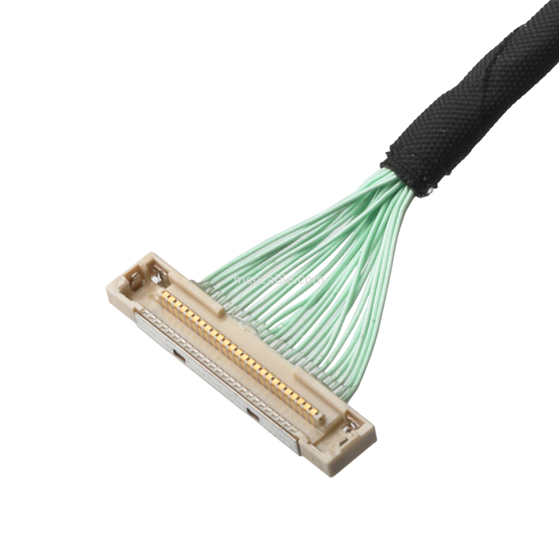 コンネクタ UAVケーブル組立 Lvds Edpケーブル組立 DF36-25P-0.4SD マイクロコアキシャルケーブル