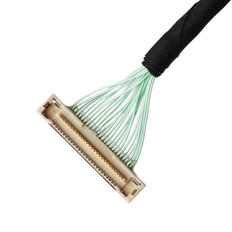 コンネクタ UAVケーブル組立 Lvds Edpケーブル組立 DF36-25P-0.4SD マイクロコアキシャルケーブル