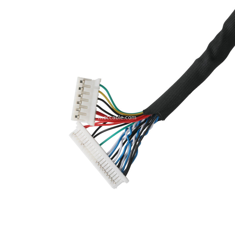 JAE FI-X30HL から JST SHDR-40V-S-B 40P と JST PHR-6 接続ケーブル