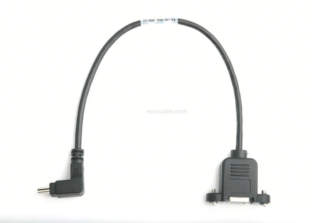 設置可能なUSBポートタイプB 女性パネルマウント アダプタUSBミニB 男性上角 WTH 鋳造