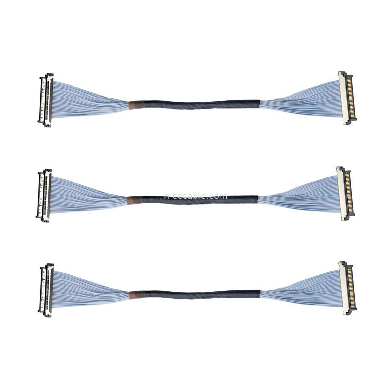 USL20-30SS-015C 0.4mm マイクロ同軸ケーブル 高周波信号インテグリティ 5G対応カメラ向け