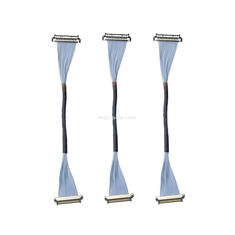AIエッジコンピューティングカメラ用 未来対応 USL20-30SS-015B マイクロ同軸ケーブル 0.4mm コネクタ