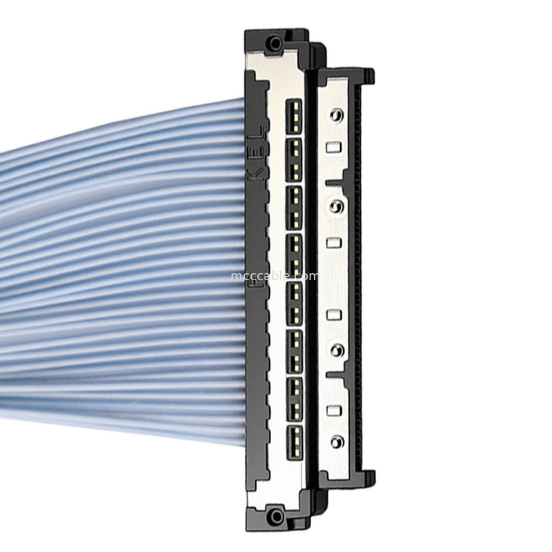 0.4mm 大量生産のための費用対効果の高いZIF FPCコネクタ