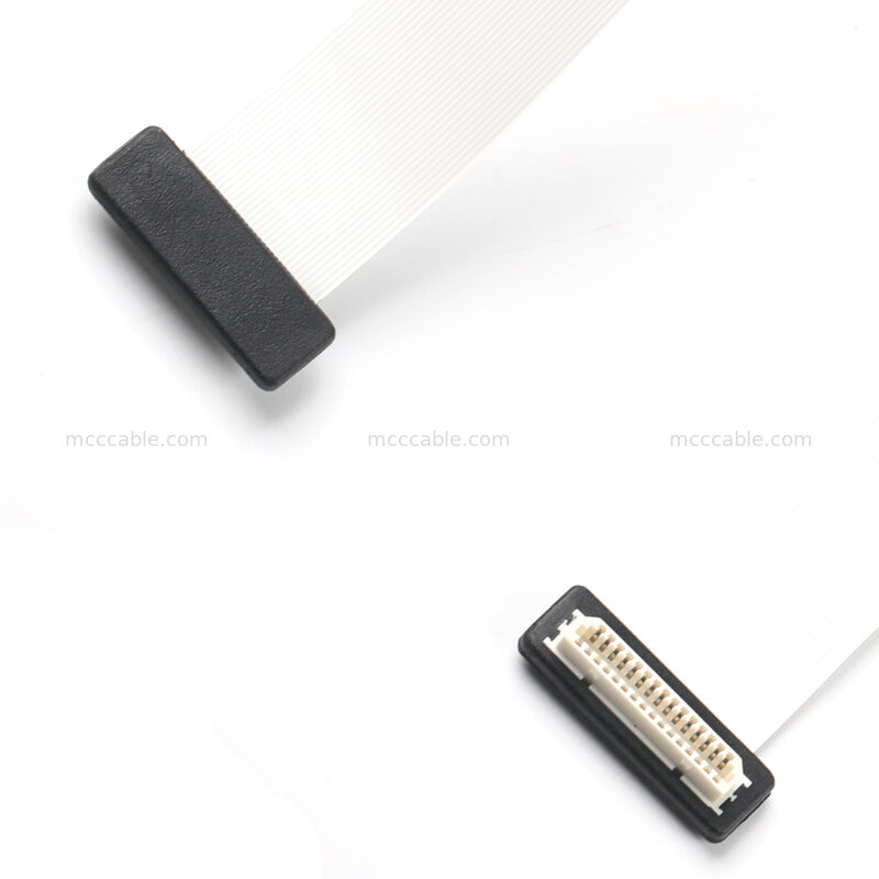 31ピン FFC/FPCケーブルアセンブリ、0.5mmピッチ、UL 2896認証、両端