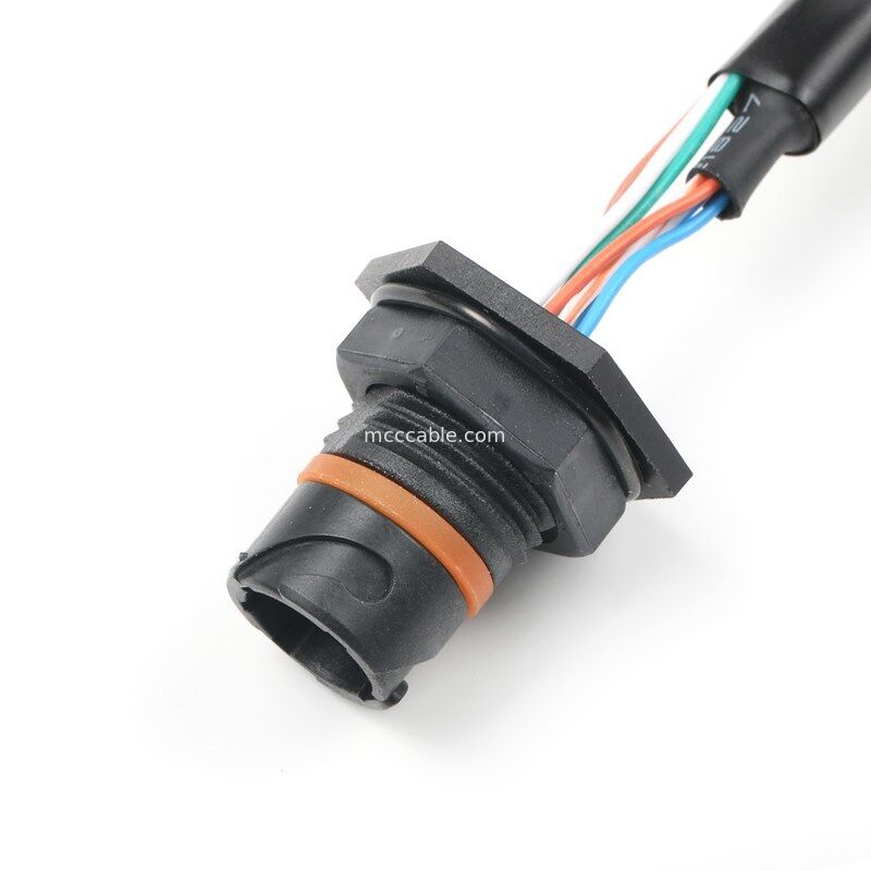 Custom Samtec ACRK-12 Circular to Molex Micro-Lock 26-Pin Cable Assembly | CAT6A