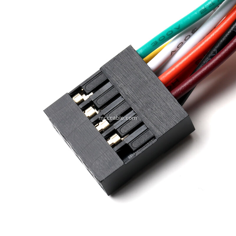 Molex 2.54mm 10ピン フロントパネルケーブルアセンブリ カスタムOEM用途向け