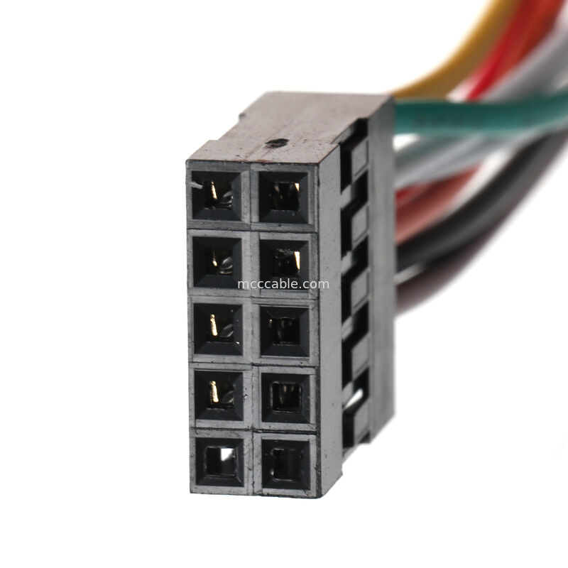 Molex 2.54mm 10ピン フロントパネルケーブルアセンブリ カスタムOEM用途向け