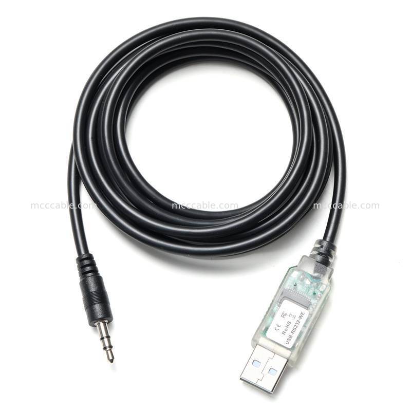 FT232R USB to 3.5mm Stereo Serial Communication Cable Assembly – Custom USB RS232 Converter Cable