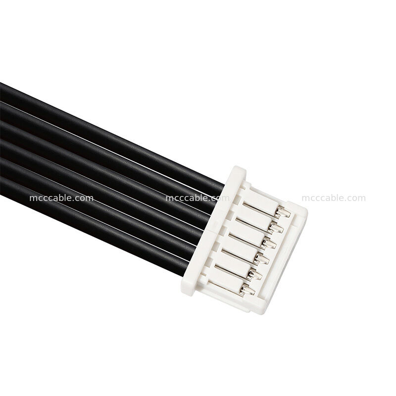 5013300600 6 Pin Wire Harness MX1.0 Pitch 1.0mm UL1061 28AWG Custom Cable Assembly